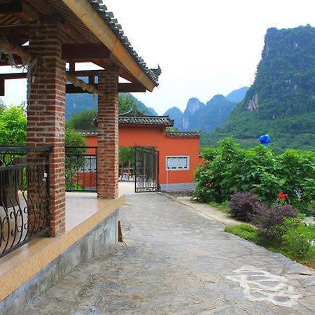 The Sleepy Teepee Hotel Yangshuo Exteriör bild