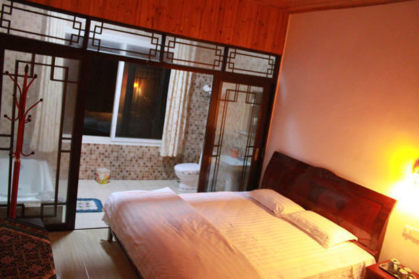 The Sleepy Teepee Hotel Yangshuo Rum bild