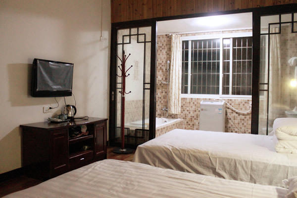 The Sleepy Teepee Hotel Yangshuo Rum bild