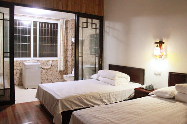 The Sleepy Teepee Hotel Yangshuo Rum bild